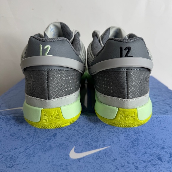 Nike Ja 1 Light Silver Mens Size 9.5 Cyber Cool Gray Granite FQ4796 003 - Picture 5 of 11